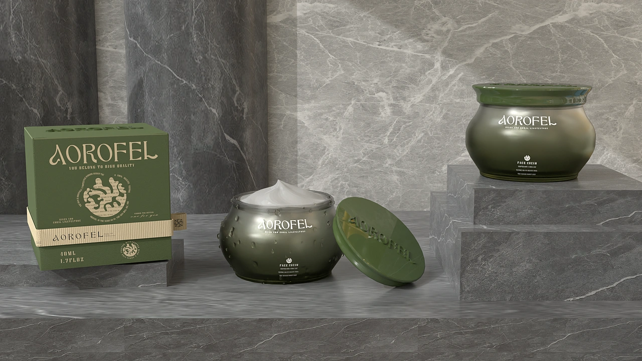 AOROFEL护肤品品牌包装全案设计