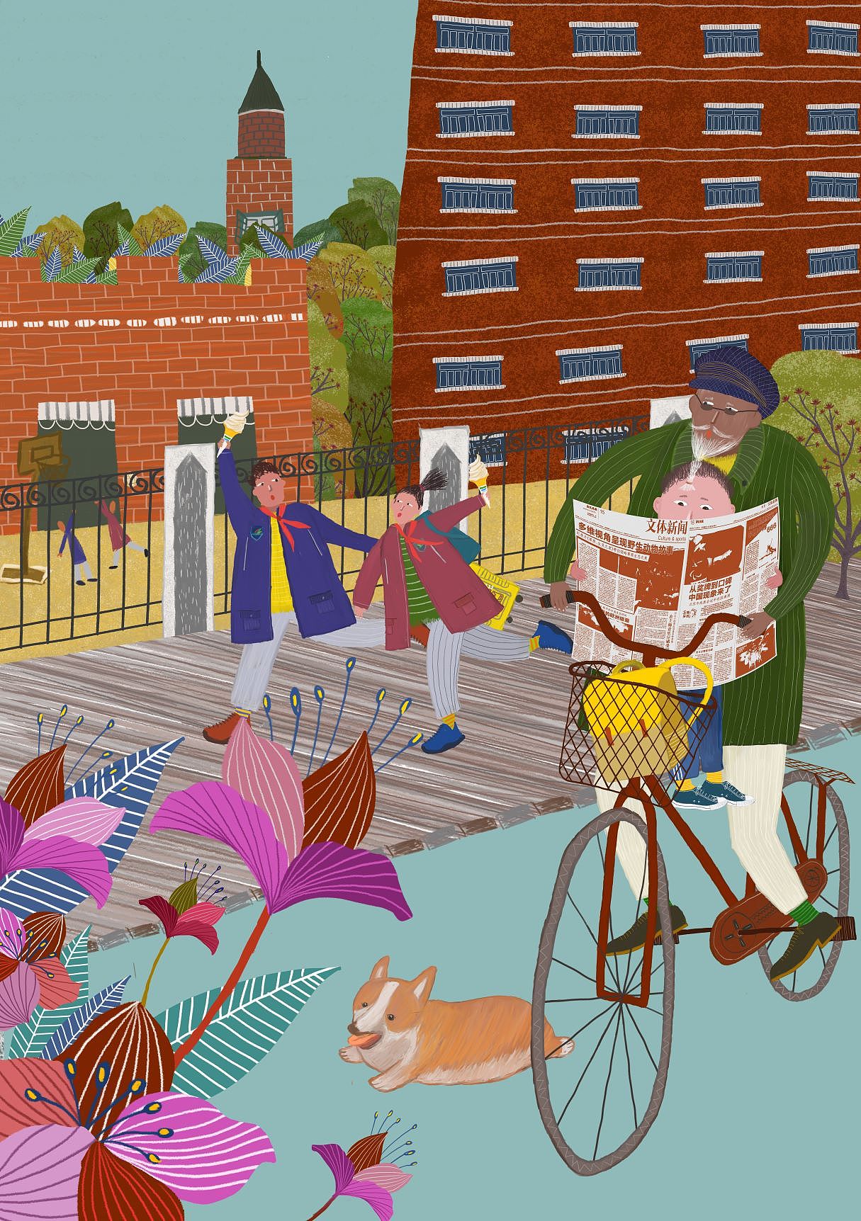 海棠花 | 二八杠配上海爷叔才是魔都街头永远的时尚传奇