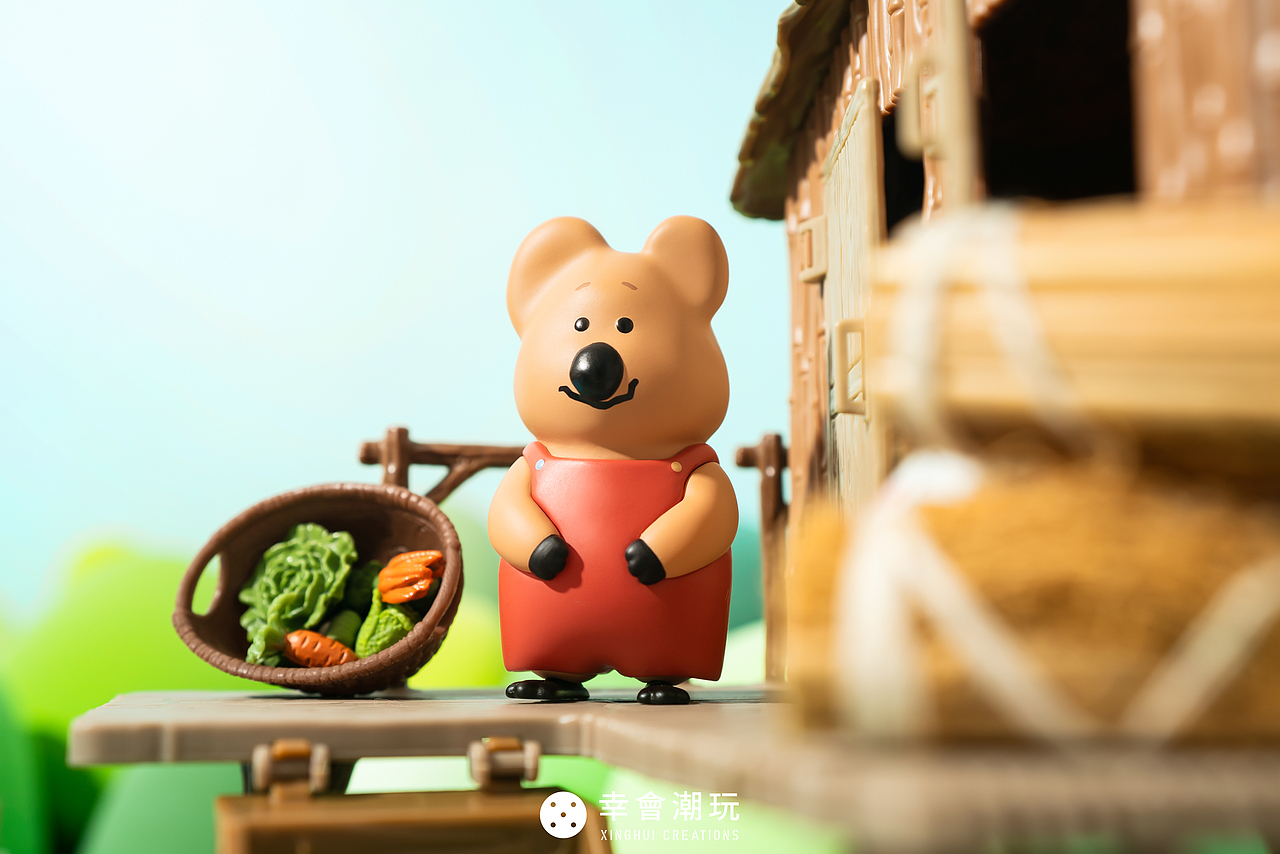 【潮玩拍摄】幸会 x dinotaeng/柿子椒熊花园系列盲盒