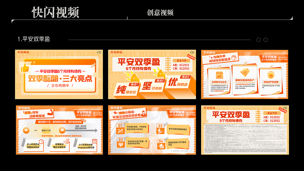 视觉设计简历-金融