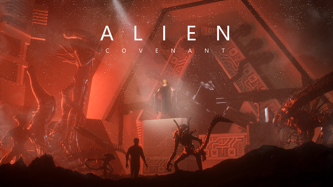 异形系列C4D风格图概念起源——alien（图ZMzA3OTg5NTAw） - 人物/生物 - 站酷设计师DAVE_Studio原创素材 - 站酷ZCOOL