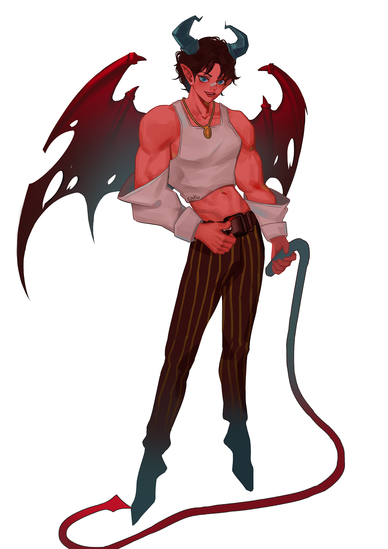 恶魔小奶生（图ZMzA3MTgyMTQw） - 创作习作 - 站酷设计师又小妖0一0原创素材 - 站酷ZCOOL