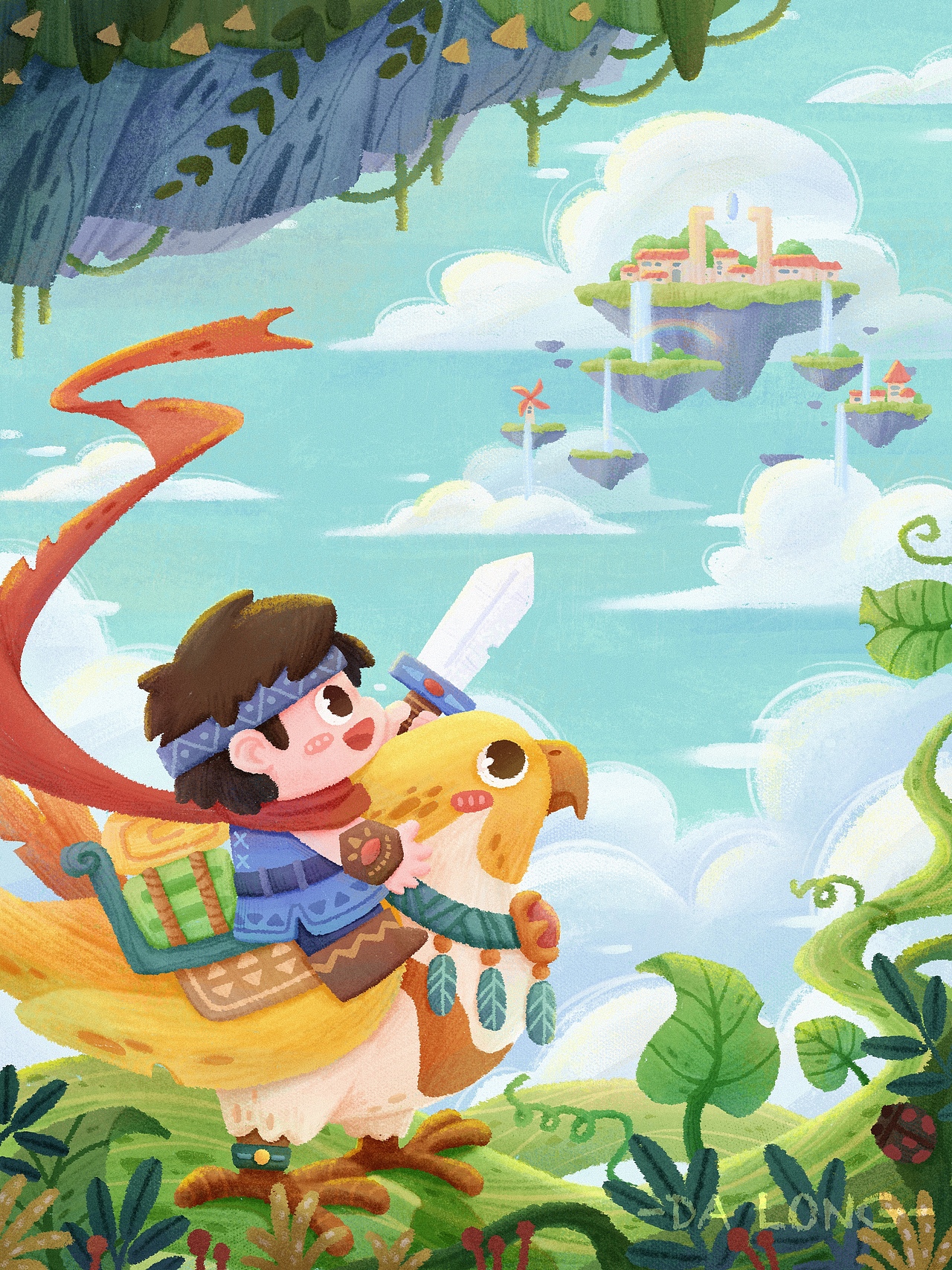 近期大场景合集 | 儿童插画（图ZMzI1NTIzMDYw） - 儿童插画 - 站酷设计师大龙_Dalong原创素材 - 站酷ZCOOL