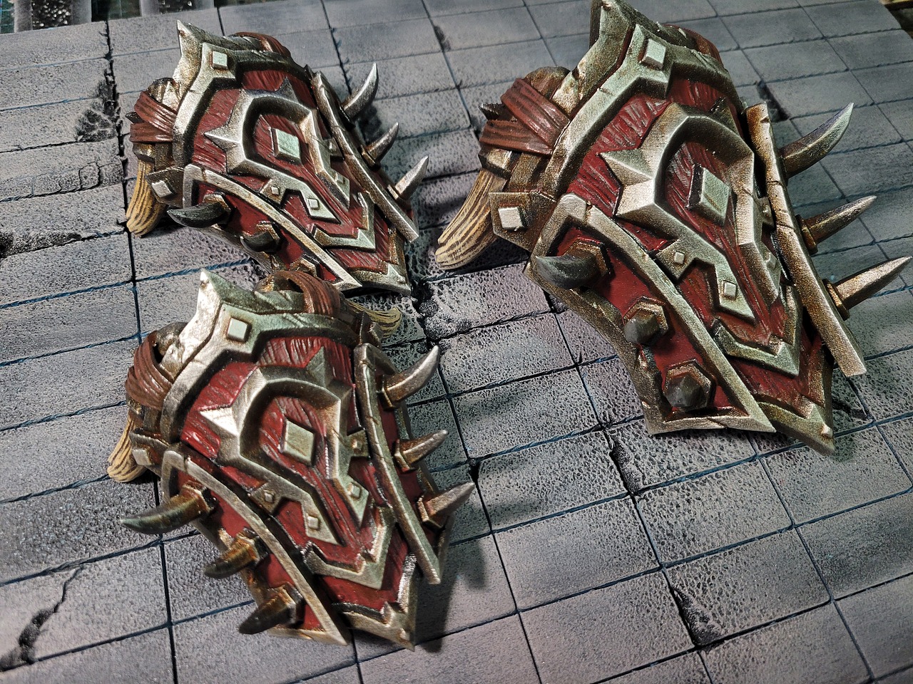 部落之魂 魔獸部落大盾（圖ZMzY3MzIzODg0） - 手辦/模玩 - 站酷設計師山山黃燕飛原創(chuàng)素材 - 站酷ZCOOL