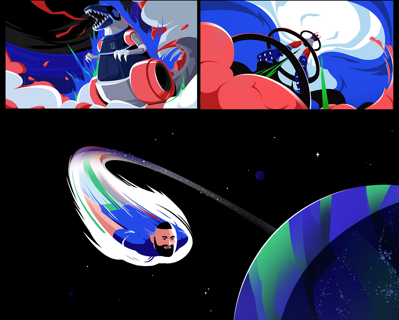 伊利*本泽马 共赴热爱（图ZMzIzMTI4NDIw） - Motion Graphic - 站酷设计师FlatwhiteMotion原创素材 - 站酷ZCOOL