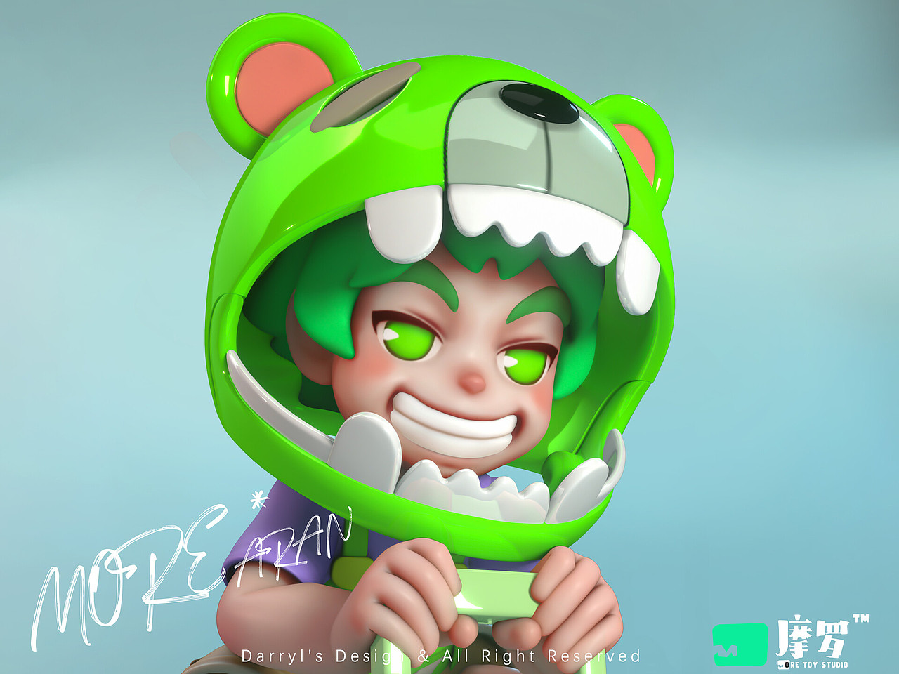 原创玩具设计——行李箱骑士DADA