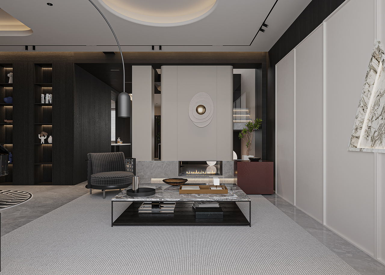 现代风格-未来效果图