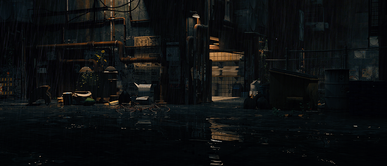 Raining ? !（图ZMzE3MjM3OTg0） - 场景 - 站酷设计师骏俊同学原创素材 - 站酷ZCOOL