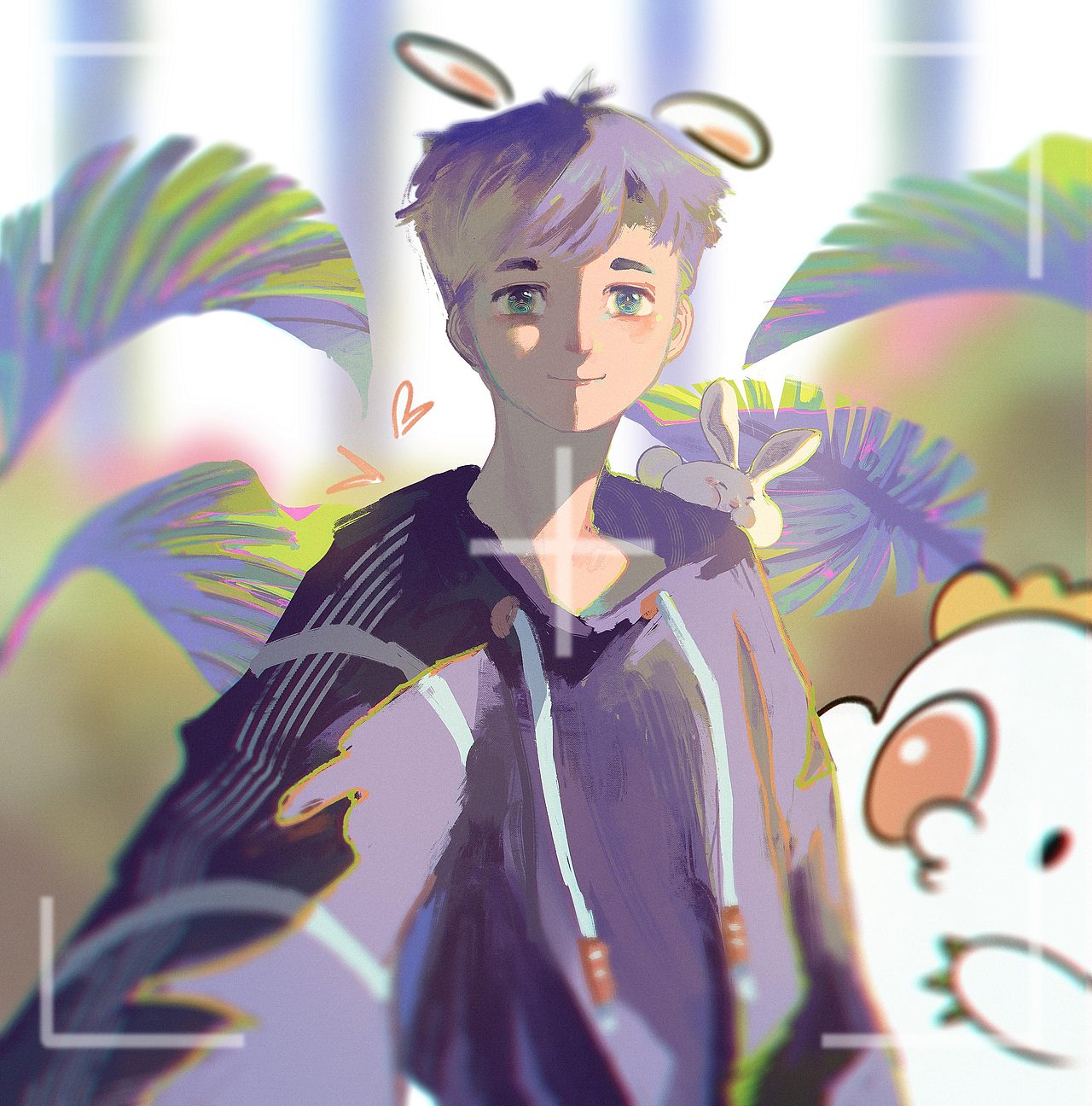 一些不同风格摸鱼日常（图ZMzExMjM3MDI0） - 创作习作 - 站酷设计师白_ELF原创素材 - 站酷ZCOOL