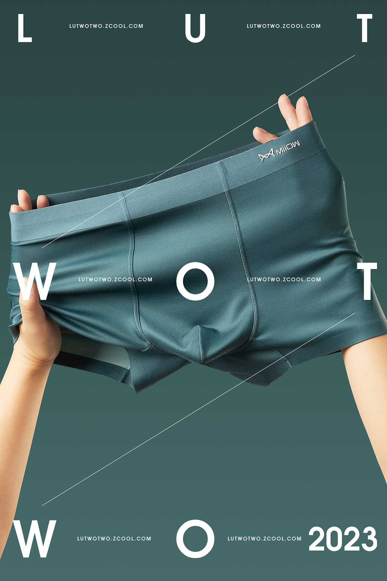 里外不一,高质感的男士撞色内裤