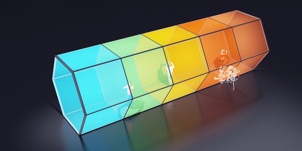 网红通道设计时光隧道设计（图ZMjk2MjkxODk2） - 展陈设计 - 站酷设计师舞美善伟原创素材 - 站酷ZCOOL