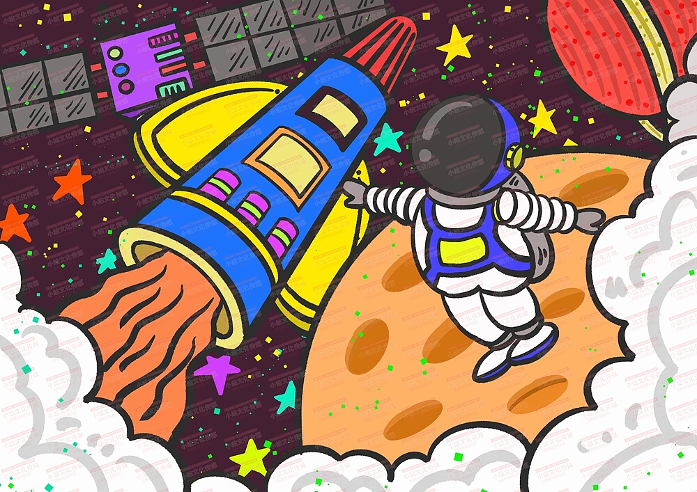 中小学生绘画 电脑绘画作品中小学电脑绘画作品