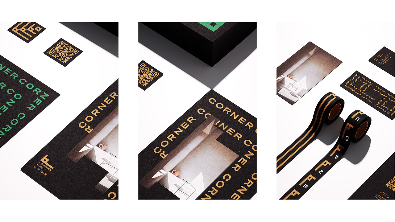 一隅艺术空间 | 品牌视觉设计 | A CORNER