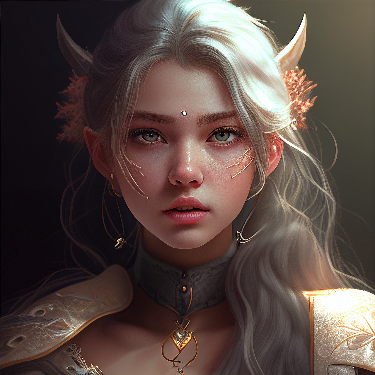 AI绘画-精灵（图ZMzM1NDc1NDE2） - AI作品 - 站酷设计师小鱼AI设计原创素材 - 站酷ZCOOL