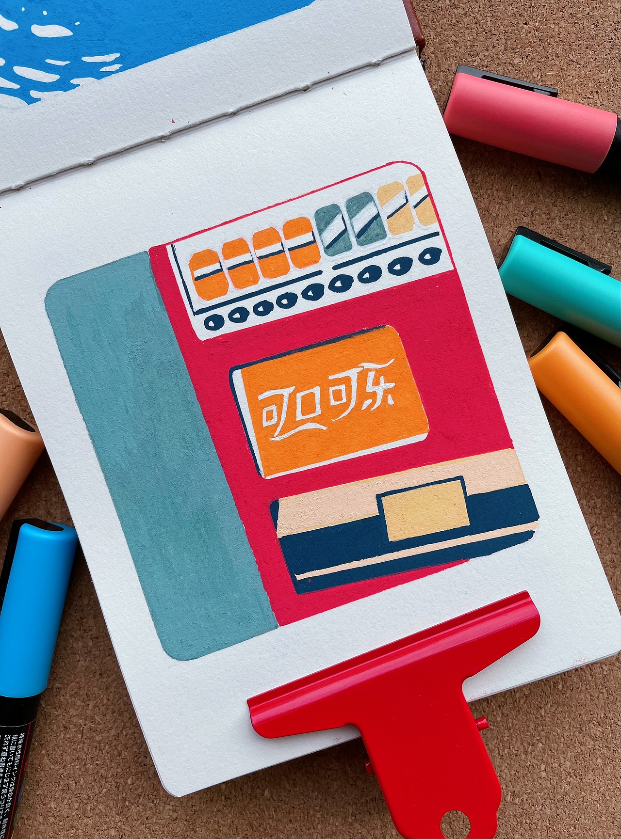 丙烯马克笔/动物系列（图ZMzExMzA3NzQw） - 艺术插画 - 站酷设计师冰猫W原创素材 - 站酷ZCOOL
