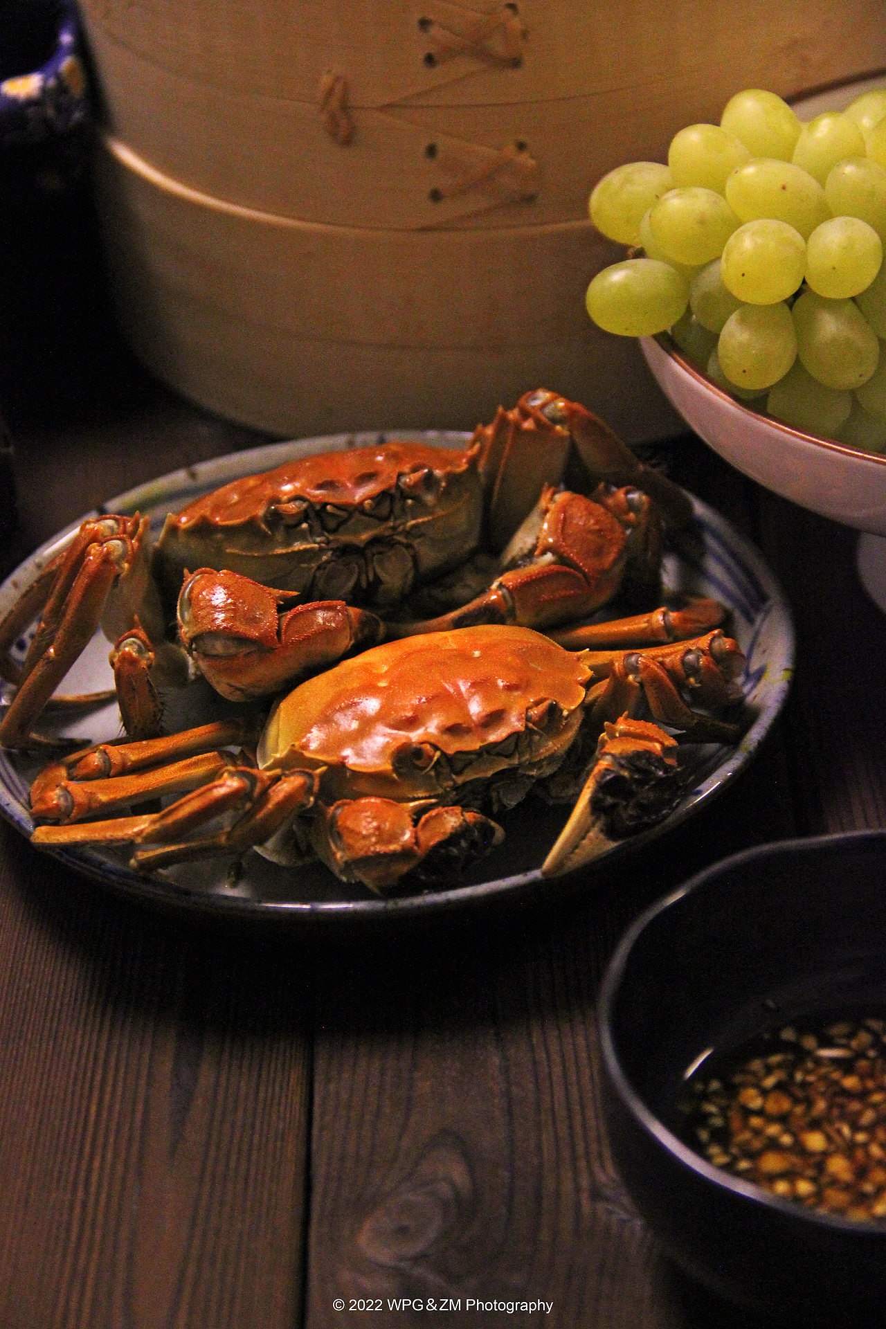 《 初秋蟹黄生半壳 》