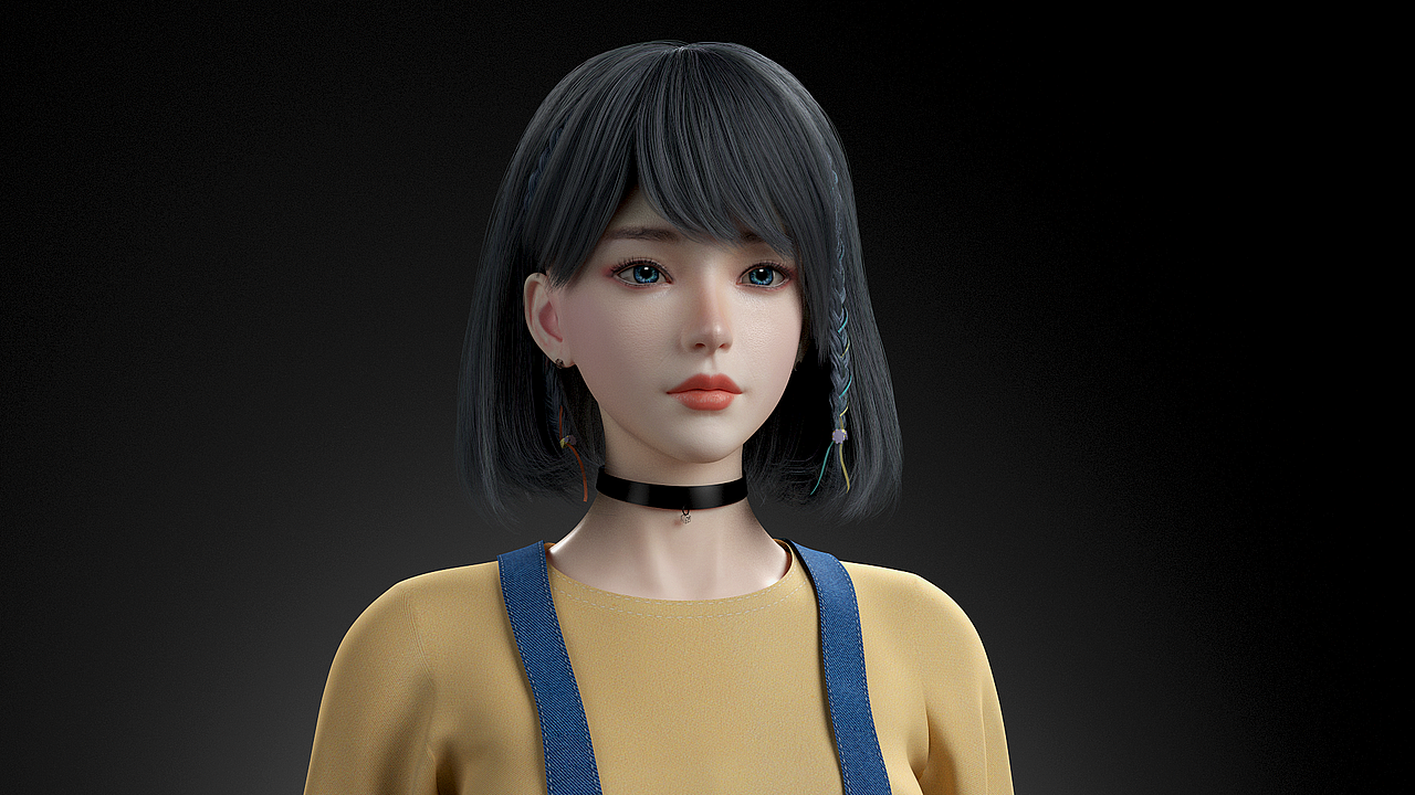 虚拟偶像-纤纤|Virtual Idol-Xian(版权已转让)