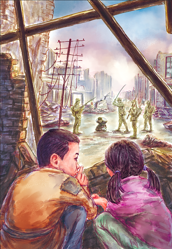 抗日题材《抗战难童流浪记》插图