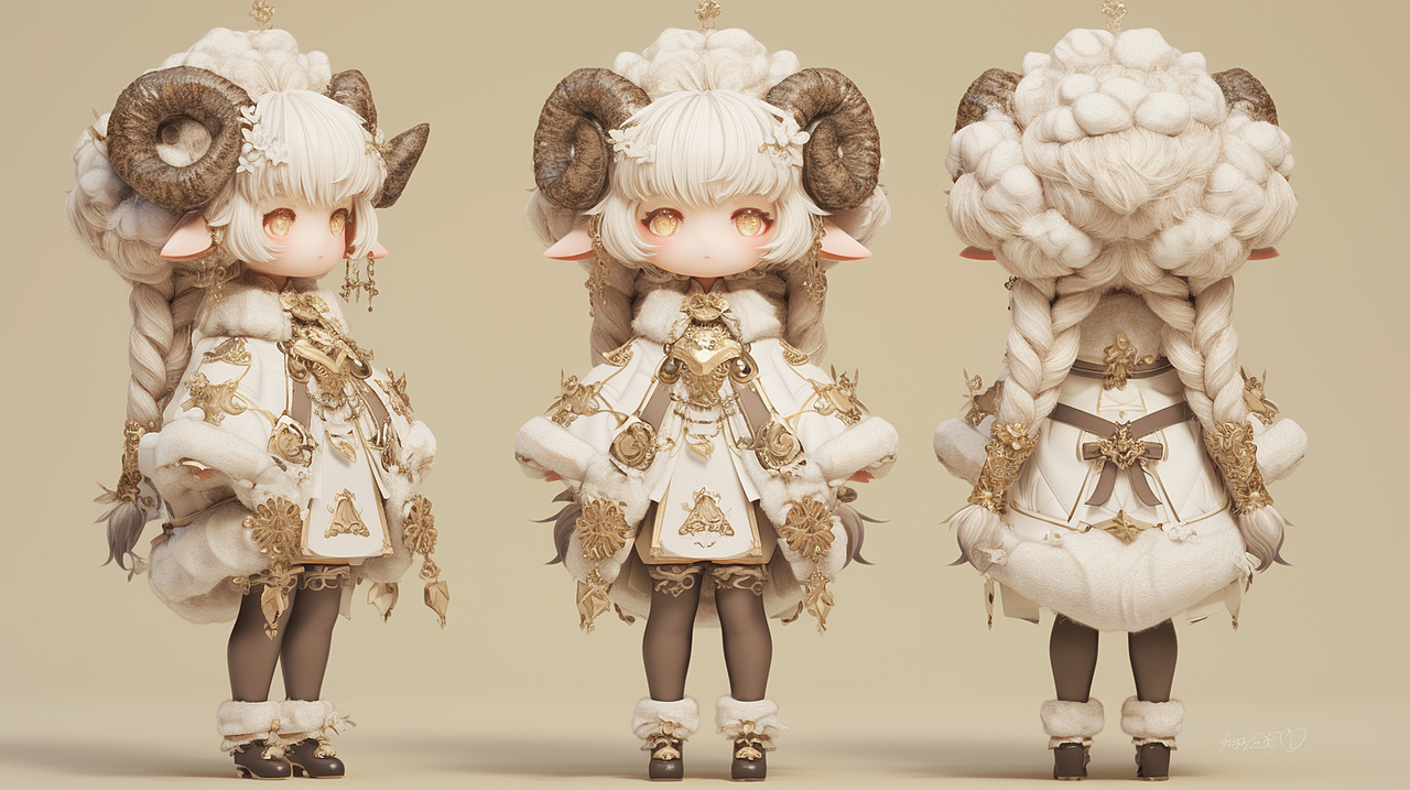 十二生肖三视图