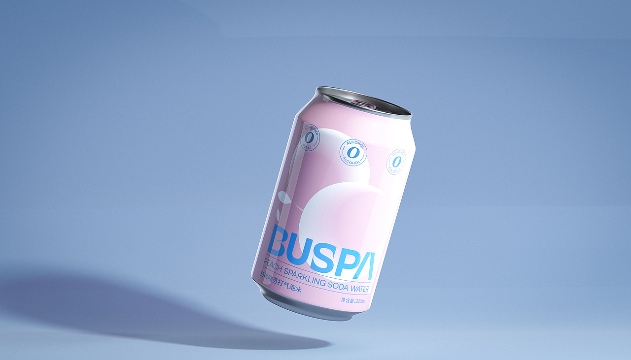 BUSPA气泡水 包装设计（图ZMzIxMjc3MjEy） - 包装 - 站酷设计师辛夷卉原创素材 - 站酷ZCOOL