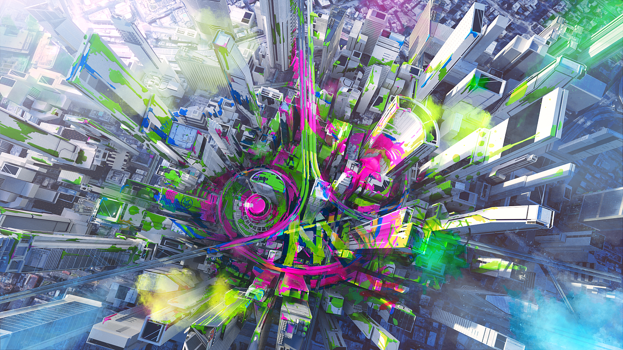 英雄联盟手游「涂鸦小队」宣传CG