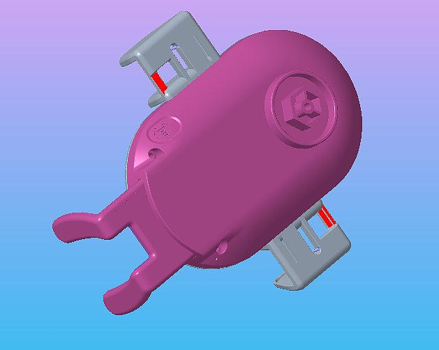 自动车载手机无线充支架