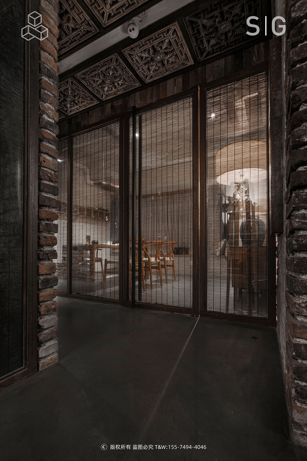 新中式空间拍摄-琥茗黑茶体验馆