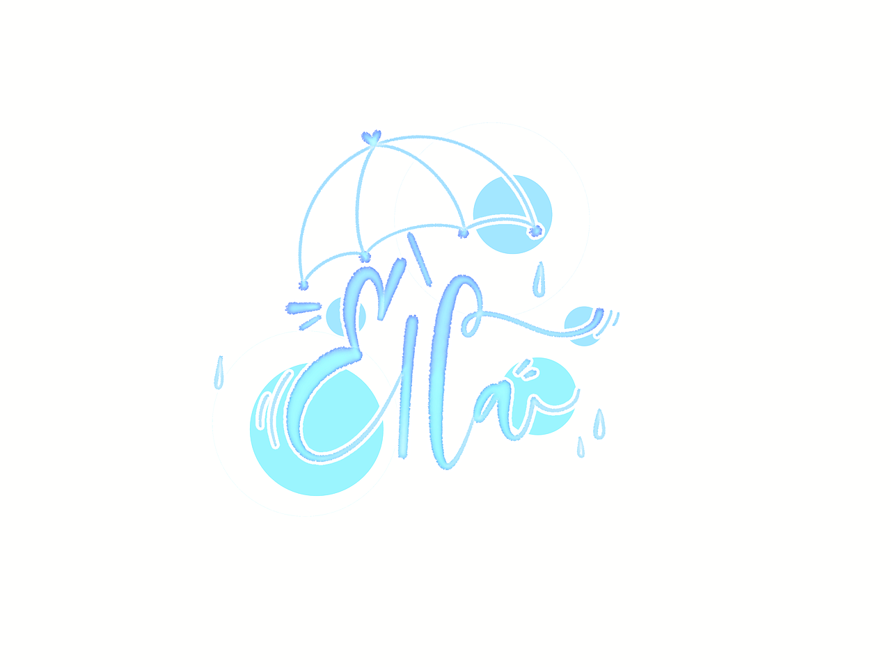 procreate平板手写英文个性签名丨签名标志丨签名水印