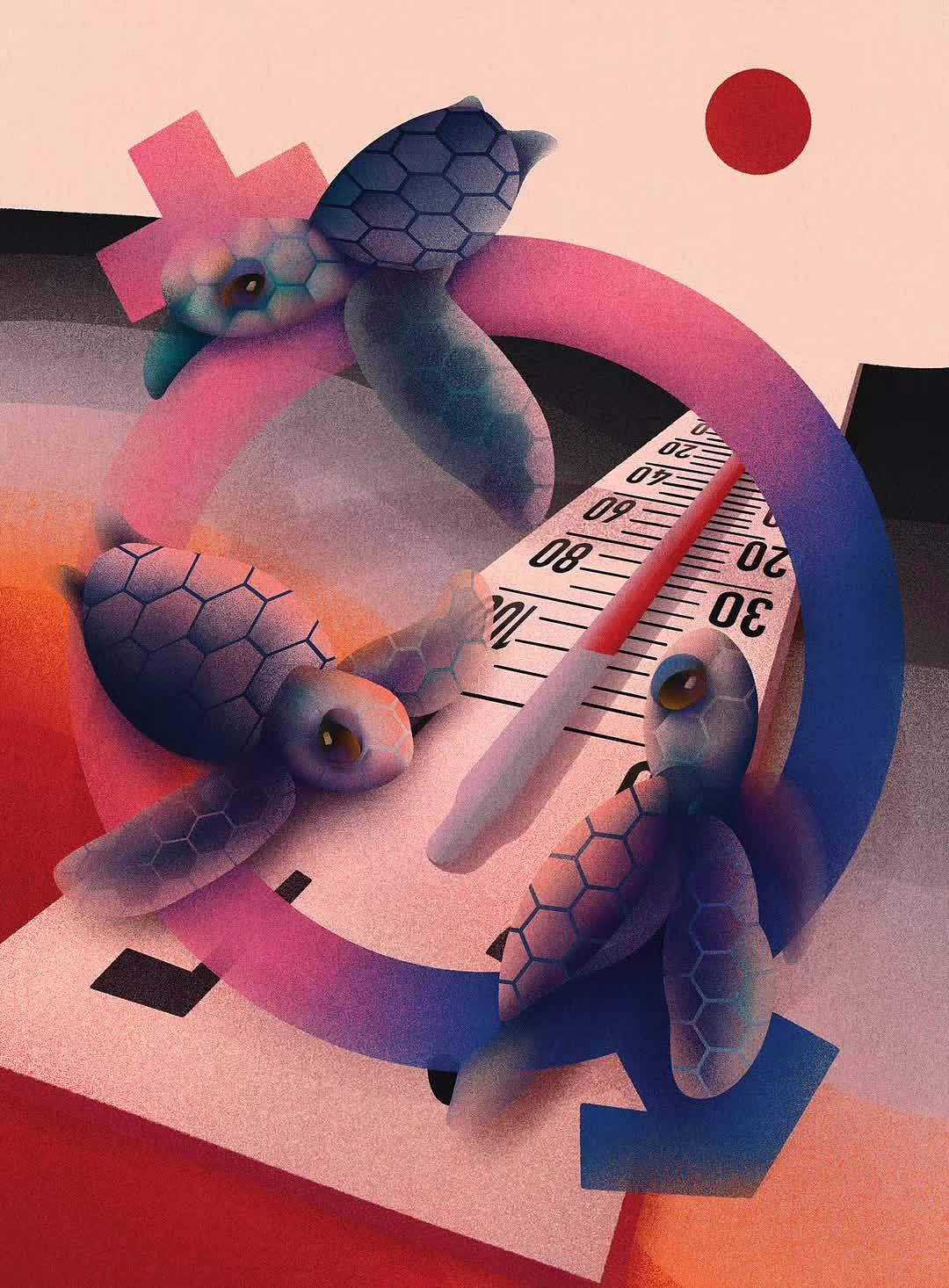 [插画] 万物 休戚与共