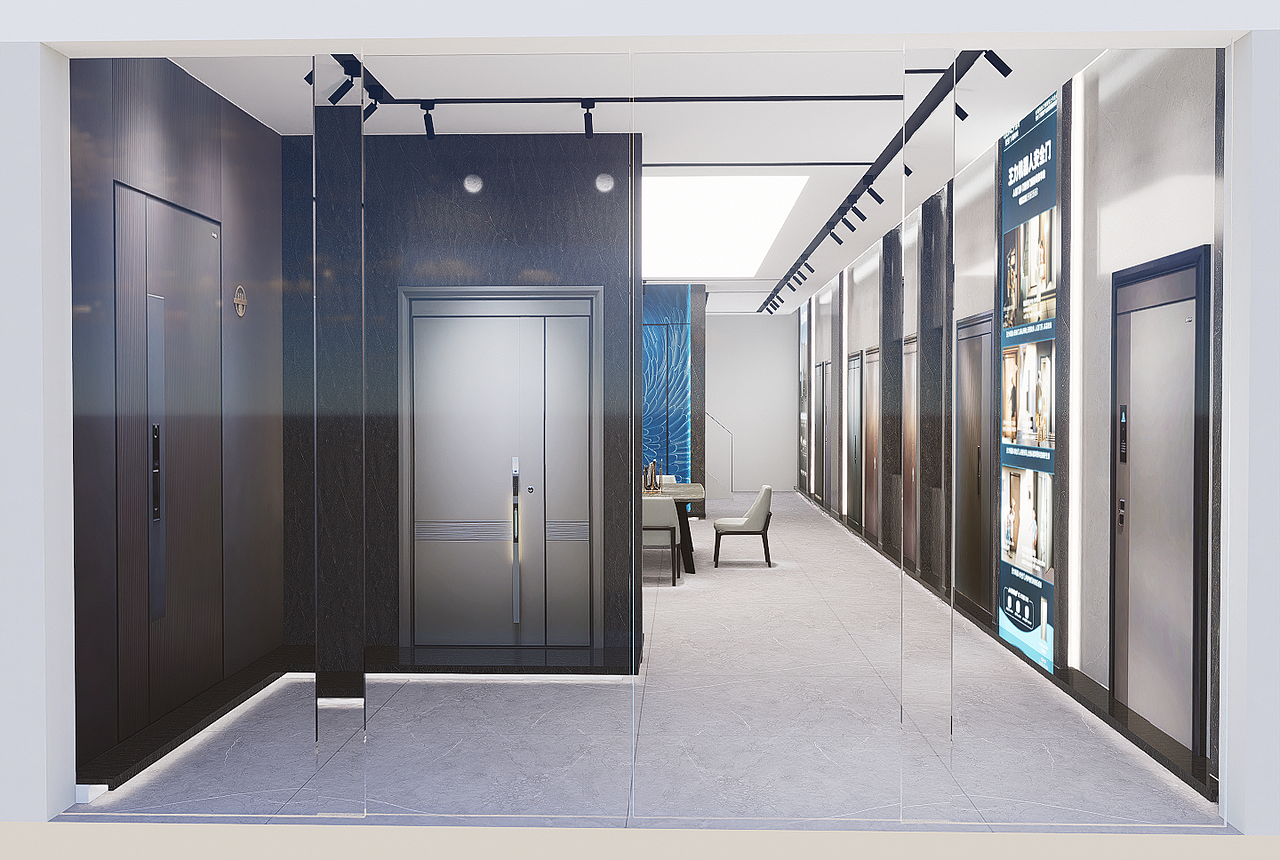 门店室内空间效果