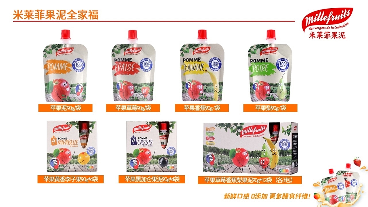产品介绍ppt婴幼儿零食辅食果泥