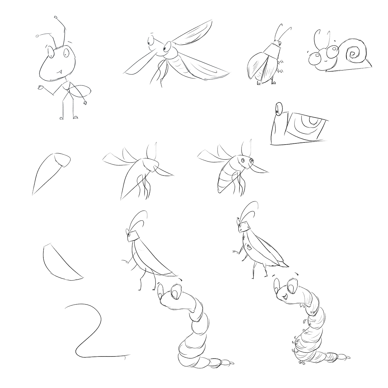 练习 都是学习 挺难得插画学习