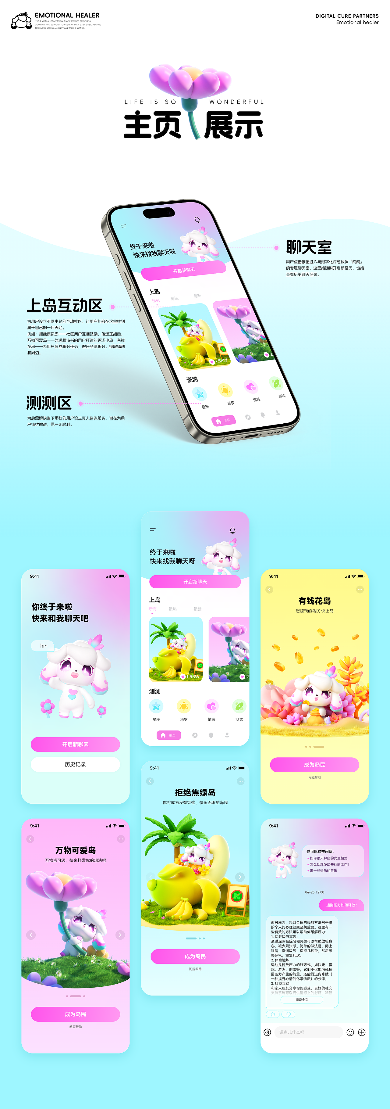 「IP自习室」IP设计 治愈系IP（图ZMzY5MTQ0MzA4） - IP形象 - 站酷设计师橙橙子er原创素材 - 站酷ZCOOL