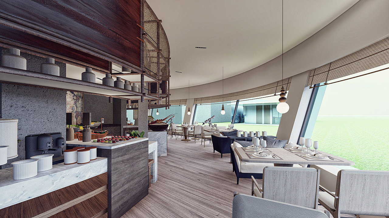 那拉提-伊州游客服务中心设计