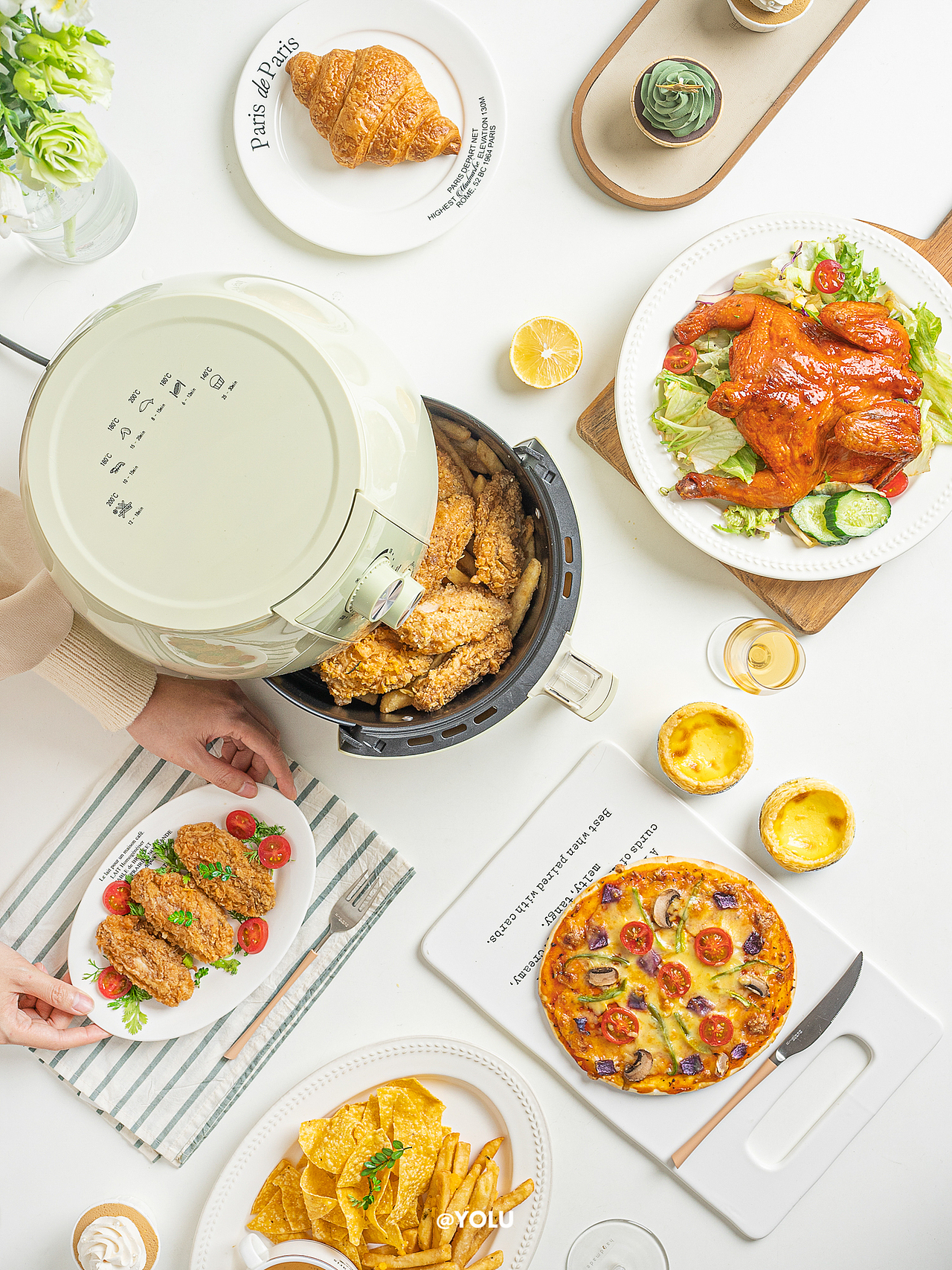 司崎库X小家电系列拍摄 爱了这抹绿