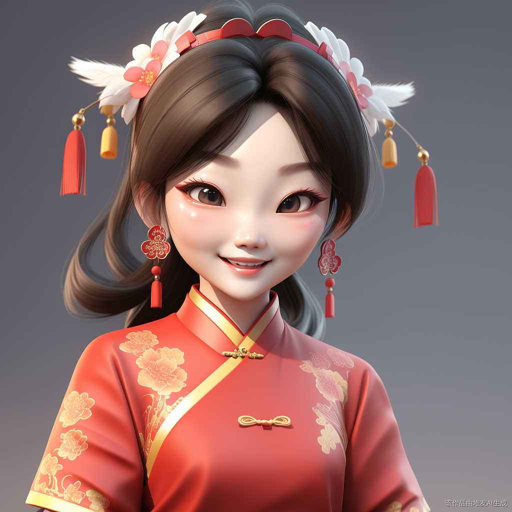 Midjourney Q版头像