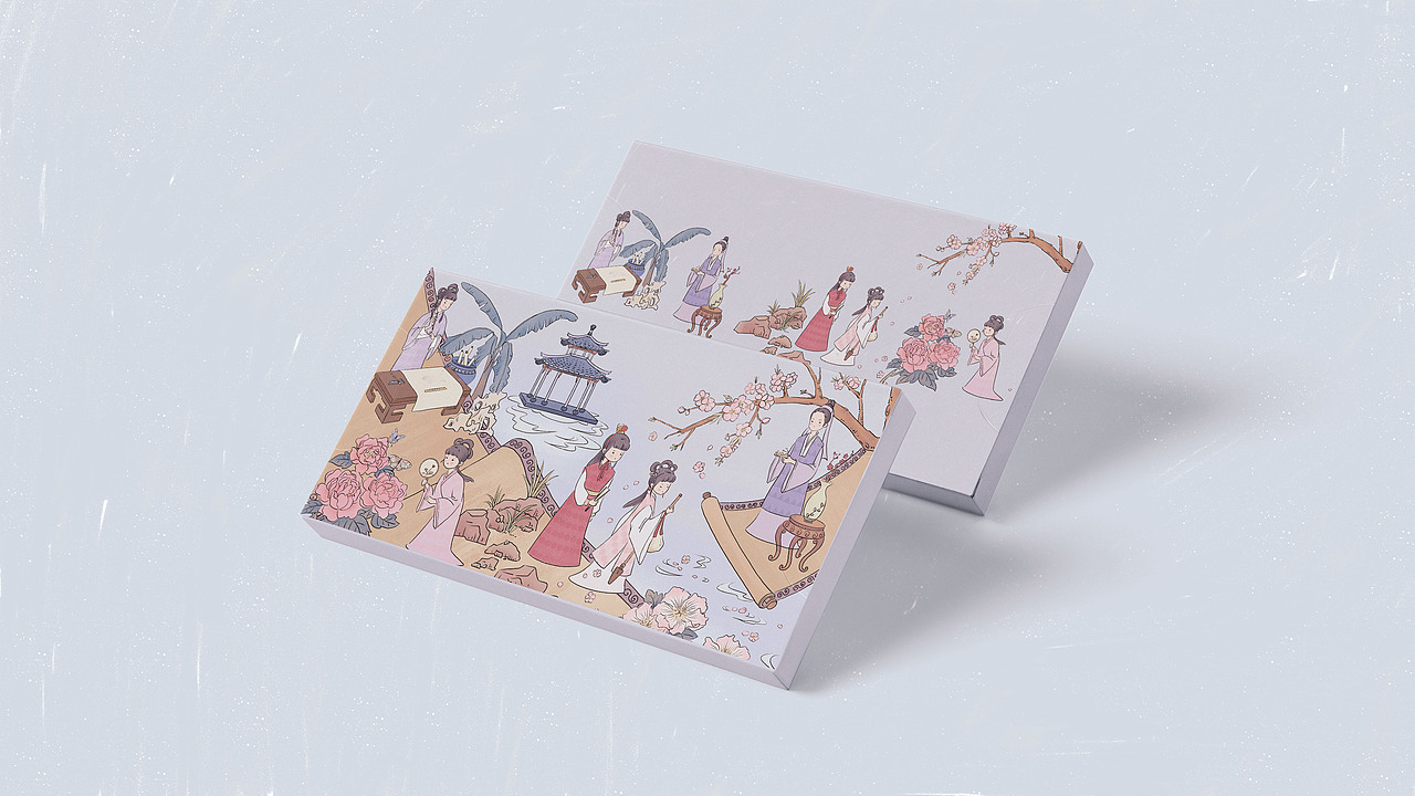 憶紅樓（圖ZMzA3NjkzNzg4） - 商業(yè)插畫 - 站酷設(shè)計(jì)師Jaclyn大黃原創(chuàng)素材 - 站酷ZCOOL