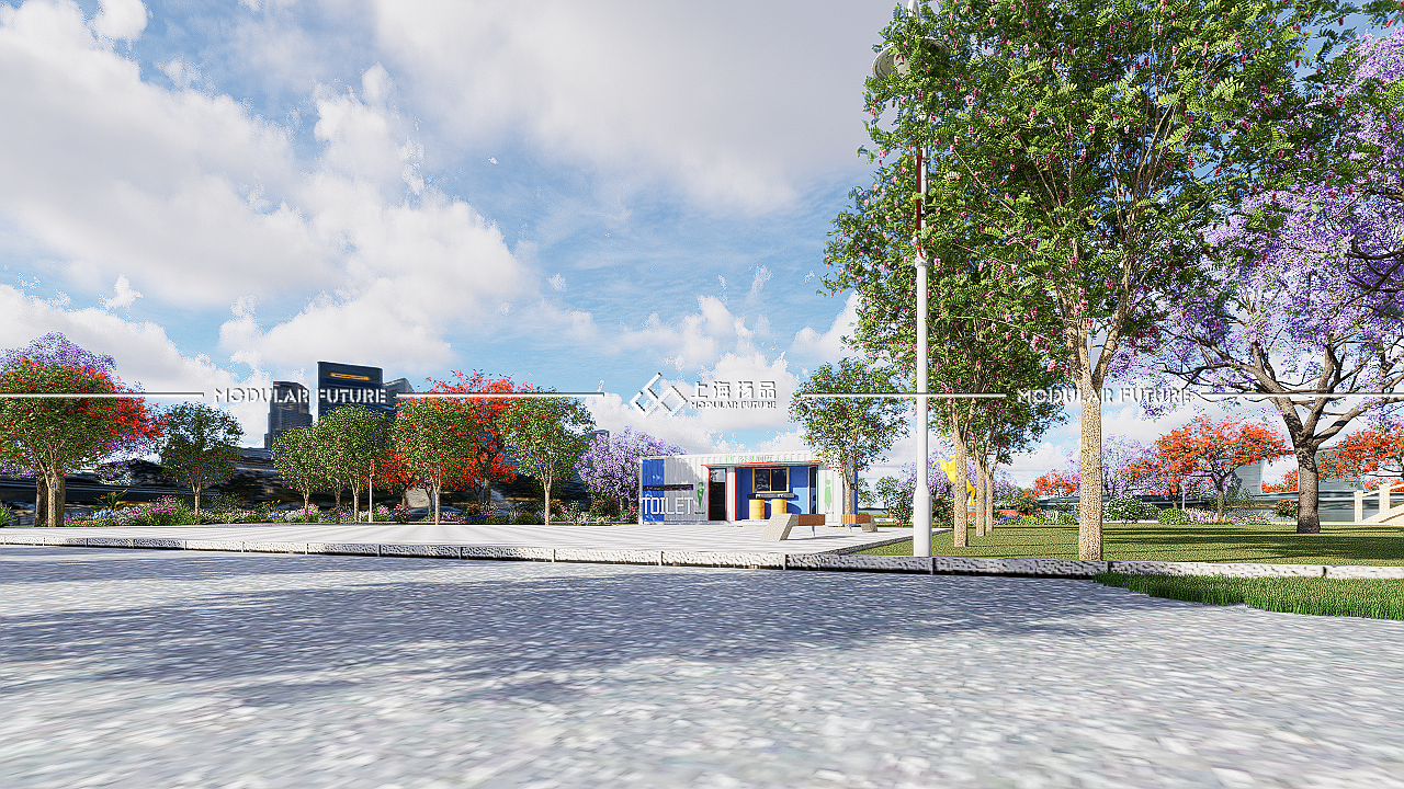 集装箱公共卫生间 | 集装箱移动厕所|集装箱卫生间