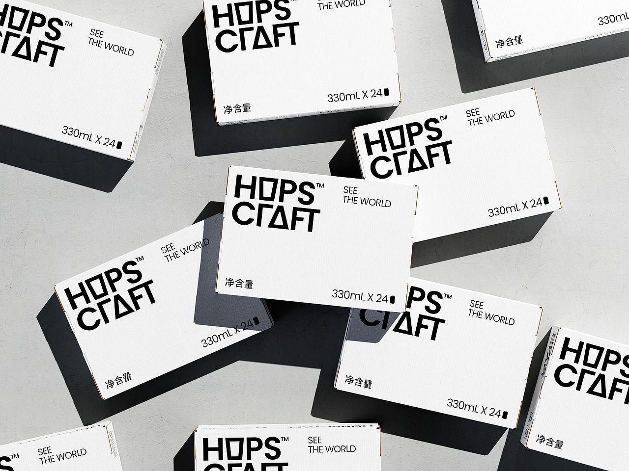 HOPSCRAFT 精酿啤酒品牌 Visual Identity（图ZMzIzOTM5NzQ4） - 品牌 - 站酷设计师pigeonstudio原创素材 - 站酷ZCOOL