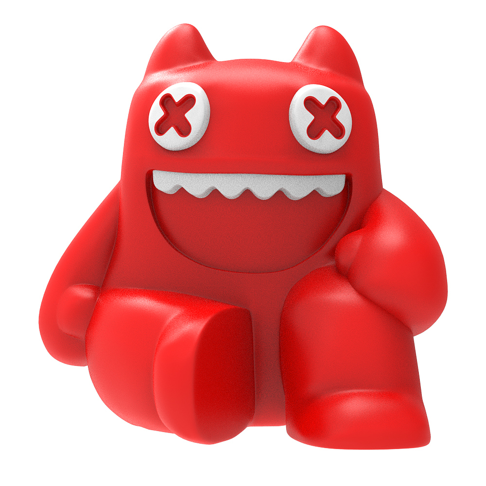 【魔鬼猫造型-坐】#全身 休息 休闲 IP 动漫 魔性 zombiescat