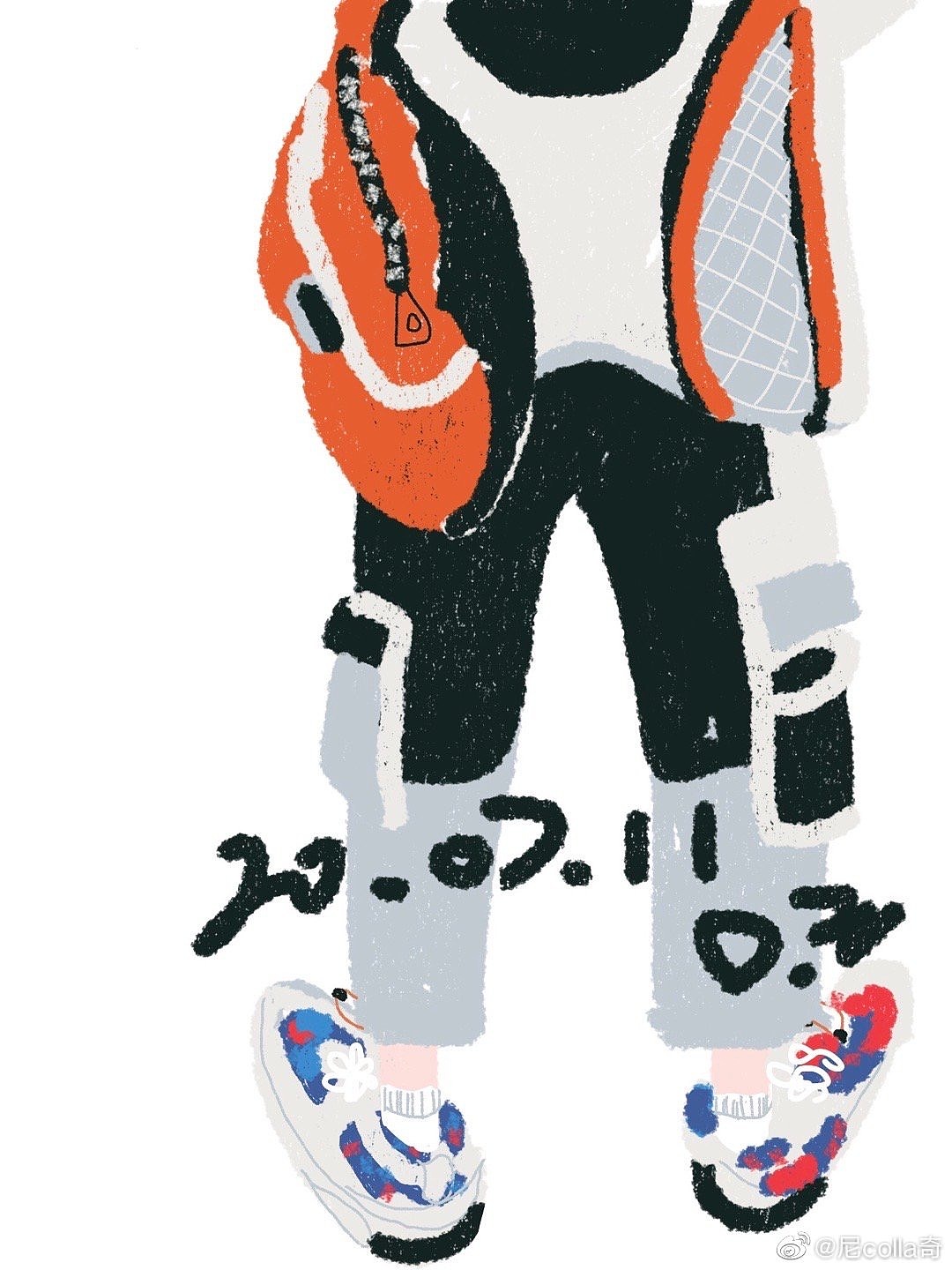 个人风格手指画