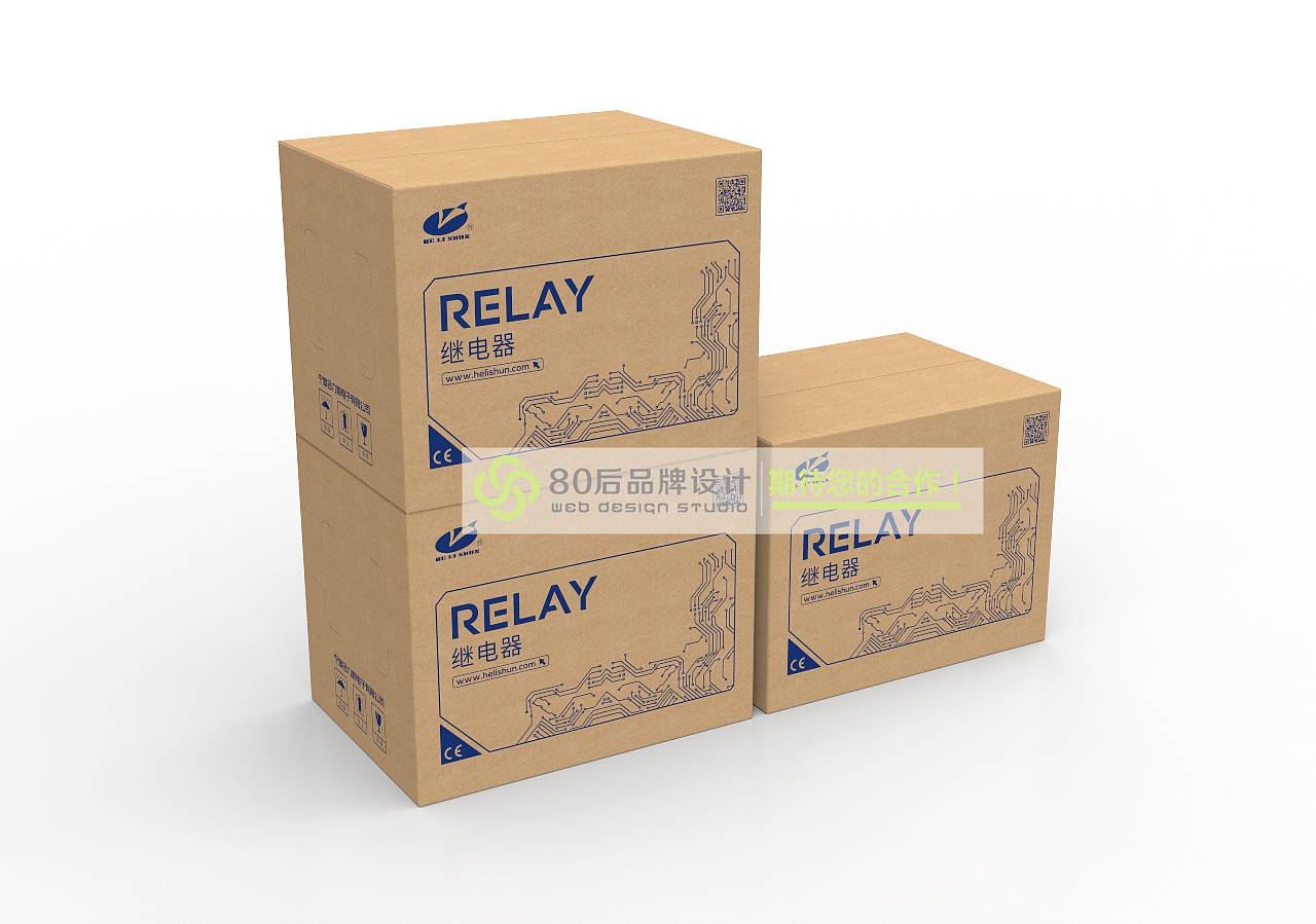 继电器纸箱（图ZMzQxNTM4NDYw） - 包装 - 站酷设计师80后包装设计原创素材 - 站酷ZCOOL
