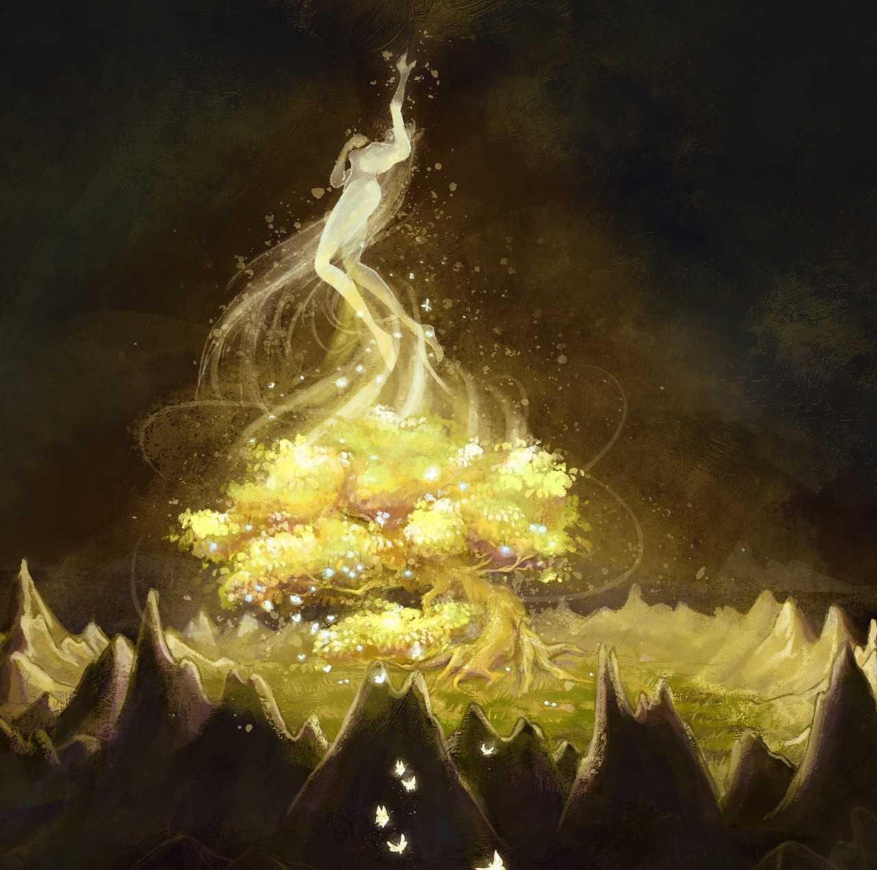 万物有灵（图ZMzM2MDQ4NjQw） - 商业插画 - 站酷设计师河霜原创素材 - 站酷ZCOOL