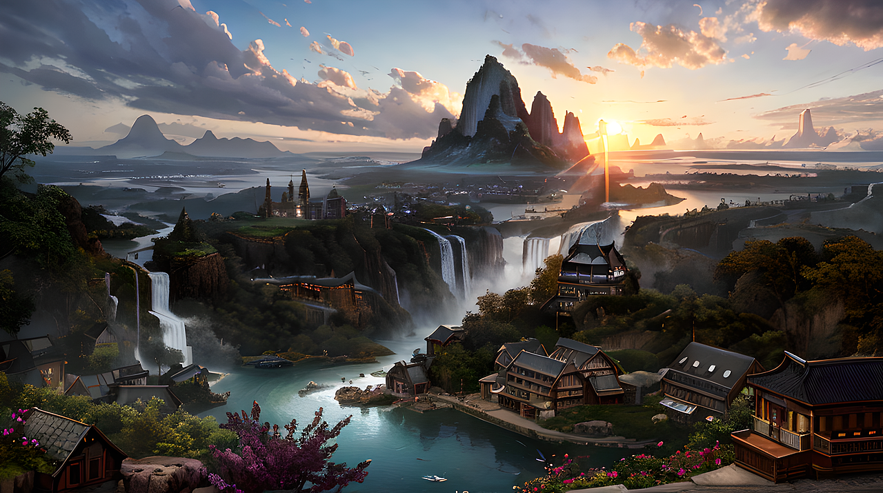 宏大的中国CG场景（图ZMzM4NDU0NjI0） - 绘画 - 站酷设计师szw2698原创素材 - 站酷ZCOOL