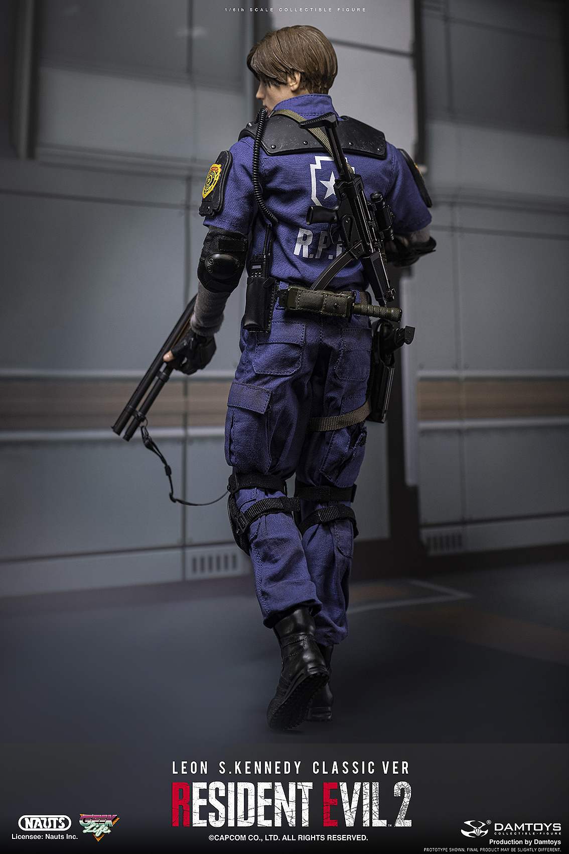 NAUTS x DAMTOYS 1/6《生化危机2》 里昂.S.肯尼迪