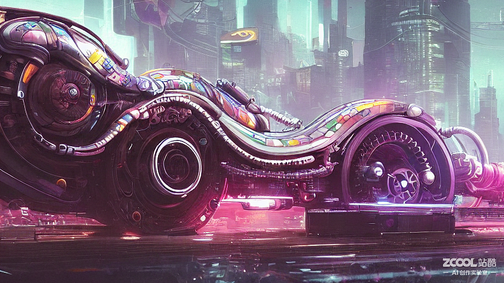 #AI创作实验室#机械蜗牛（图ZMzE3OTgyNjIw） - AI作品 - 站酷设计师LY李宇原创素材 - 站酷ZCOOL