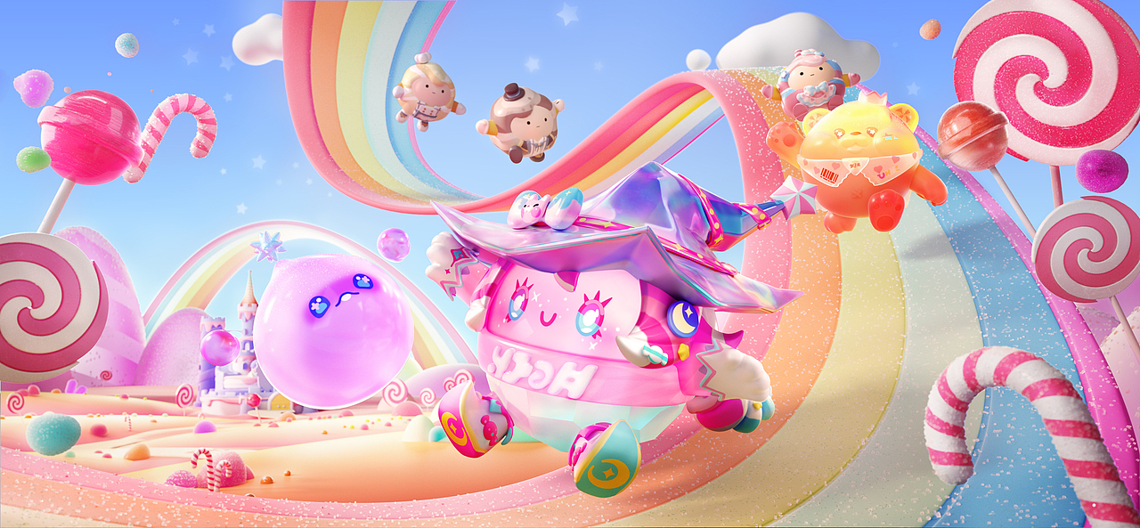 网易「蛋仔派对」游戏主KV年度合集与启动页动画