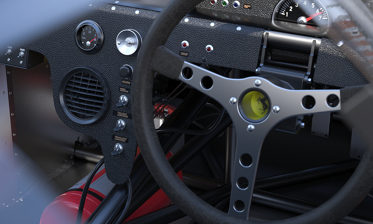 汽车渲染-法拉利/Ferrari 330 p4