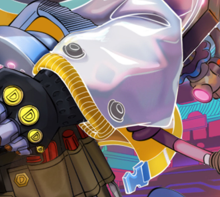 第一次画,镭射质感还是很满意的~