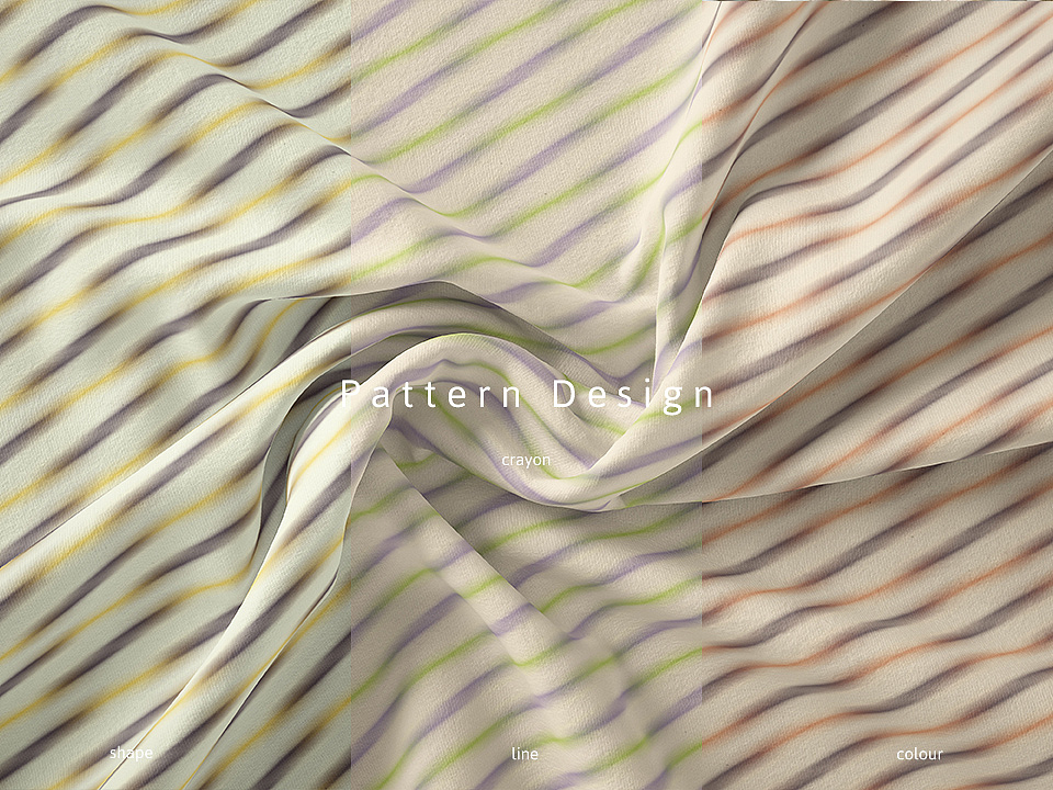 图案设计#082丨蜡笔勾画彩色条纹（图ZMzIwNzA4ODE2） - 家装设计 - 站酷设计师S图案设计原创素材 - 站酷ZCOOL